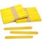 CraftySticks Colored Wood Craft Sticks 4.5 Inch, Red Orange Yellow Green Blue Purple White Black Pink Brown Popsicle Sticks